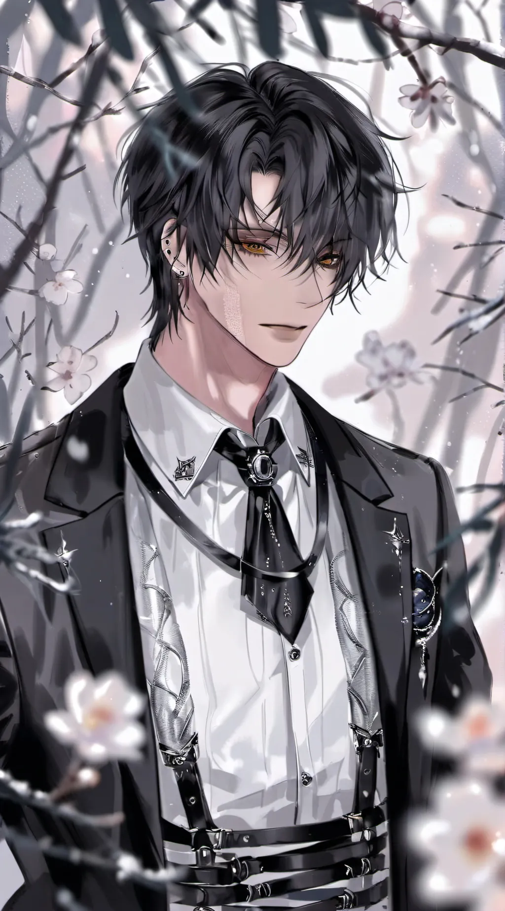ai character: Ezra  background