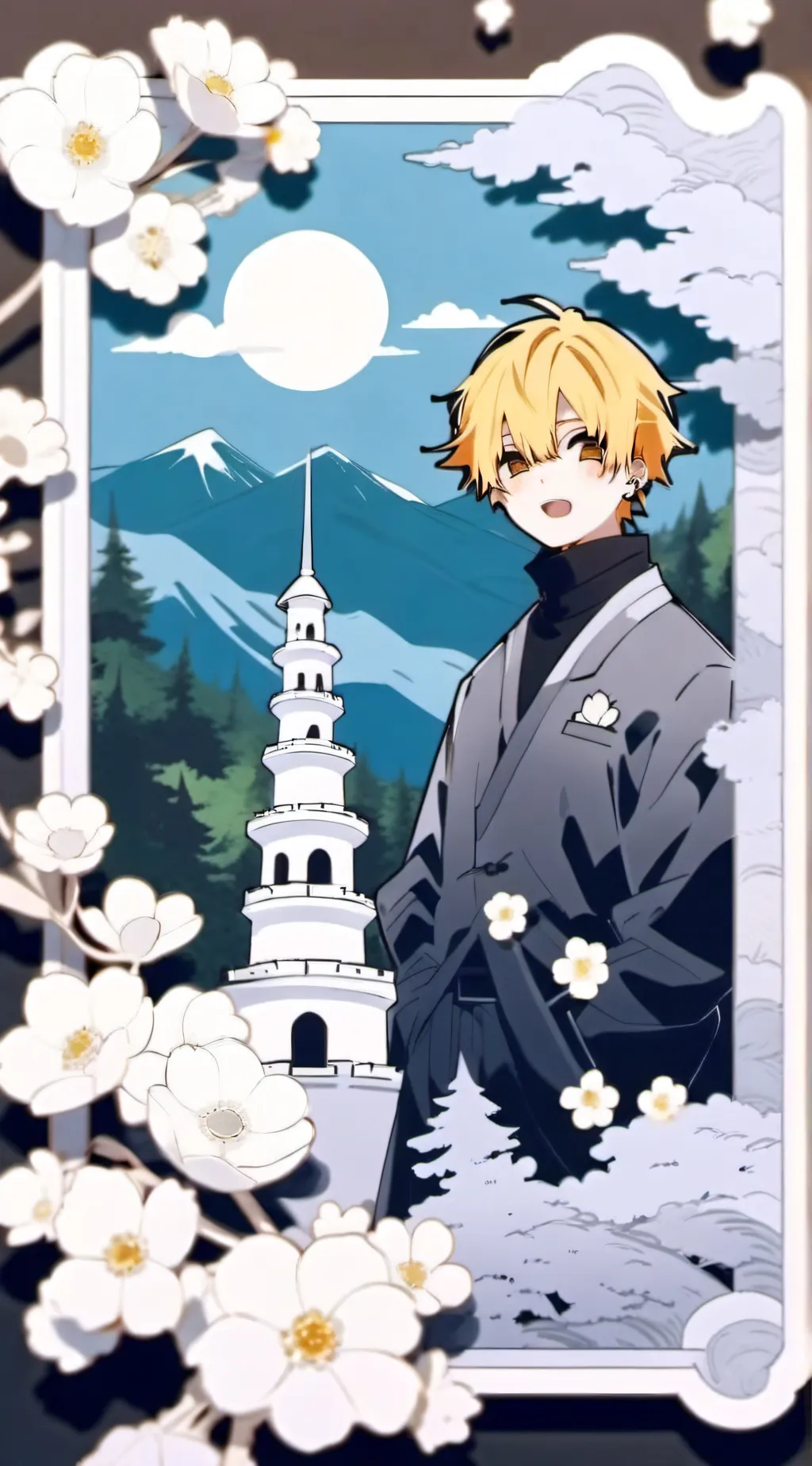 ai character: I FORGOT- background