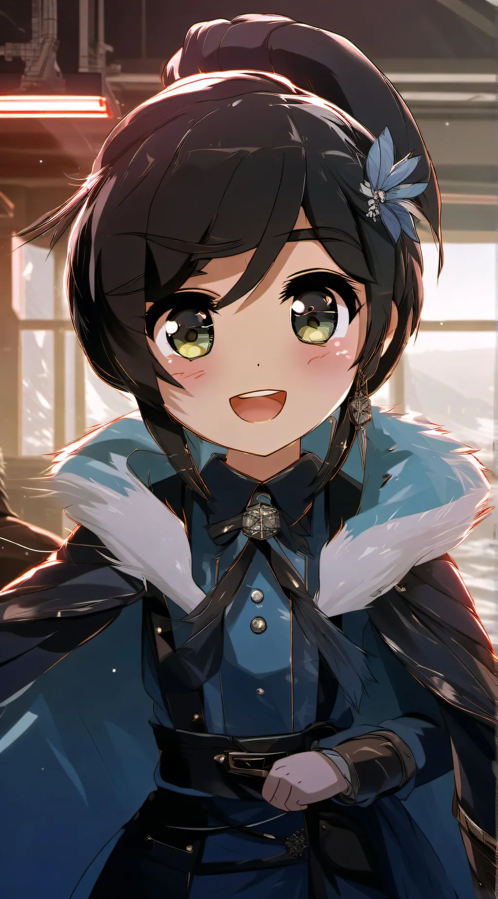ai character: aghmau  background