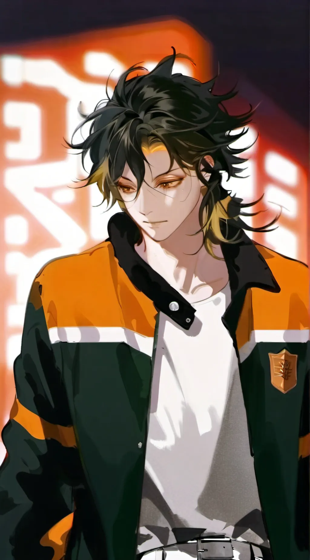 ai character: Kenma  background