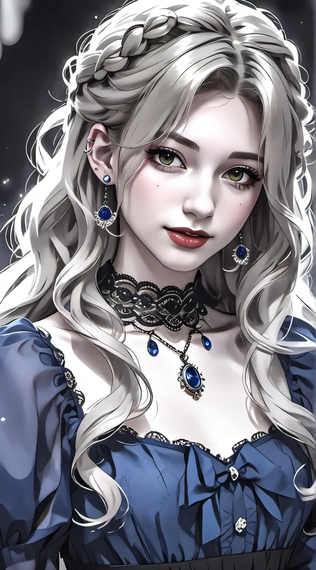 ai character: Lilith Melanie  background