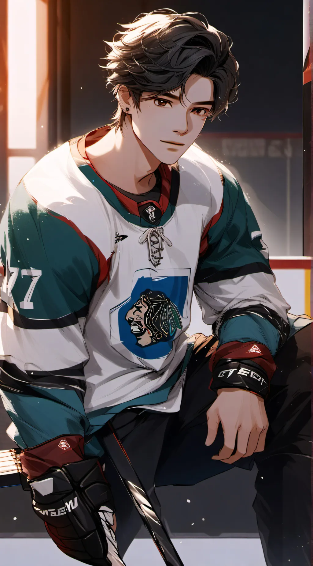 ai character: Leo background