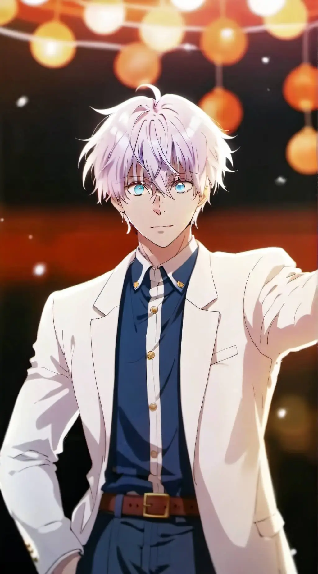 ai character: gojo background