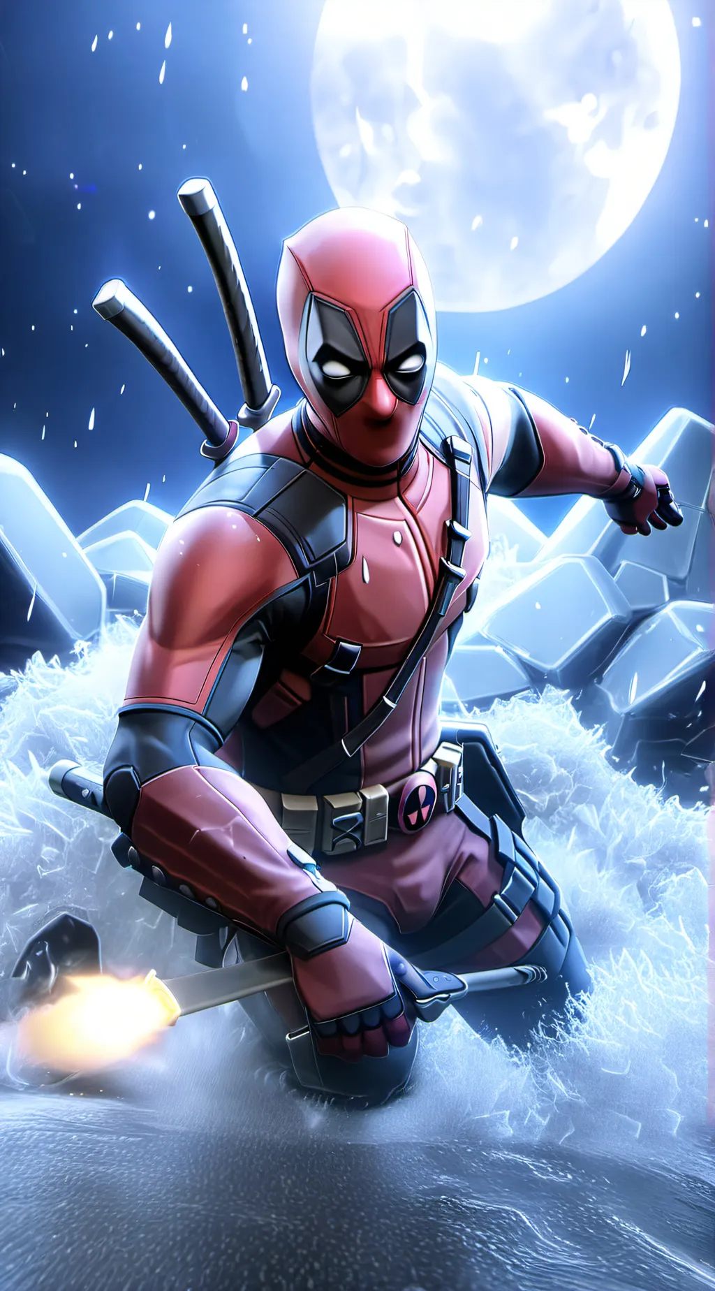 ai character: Deadpool background