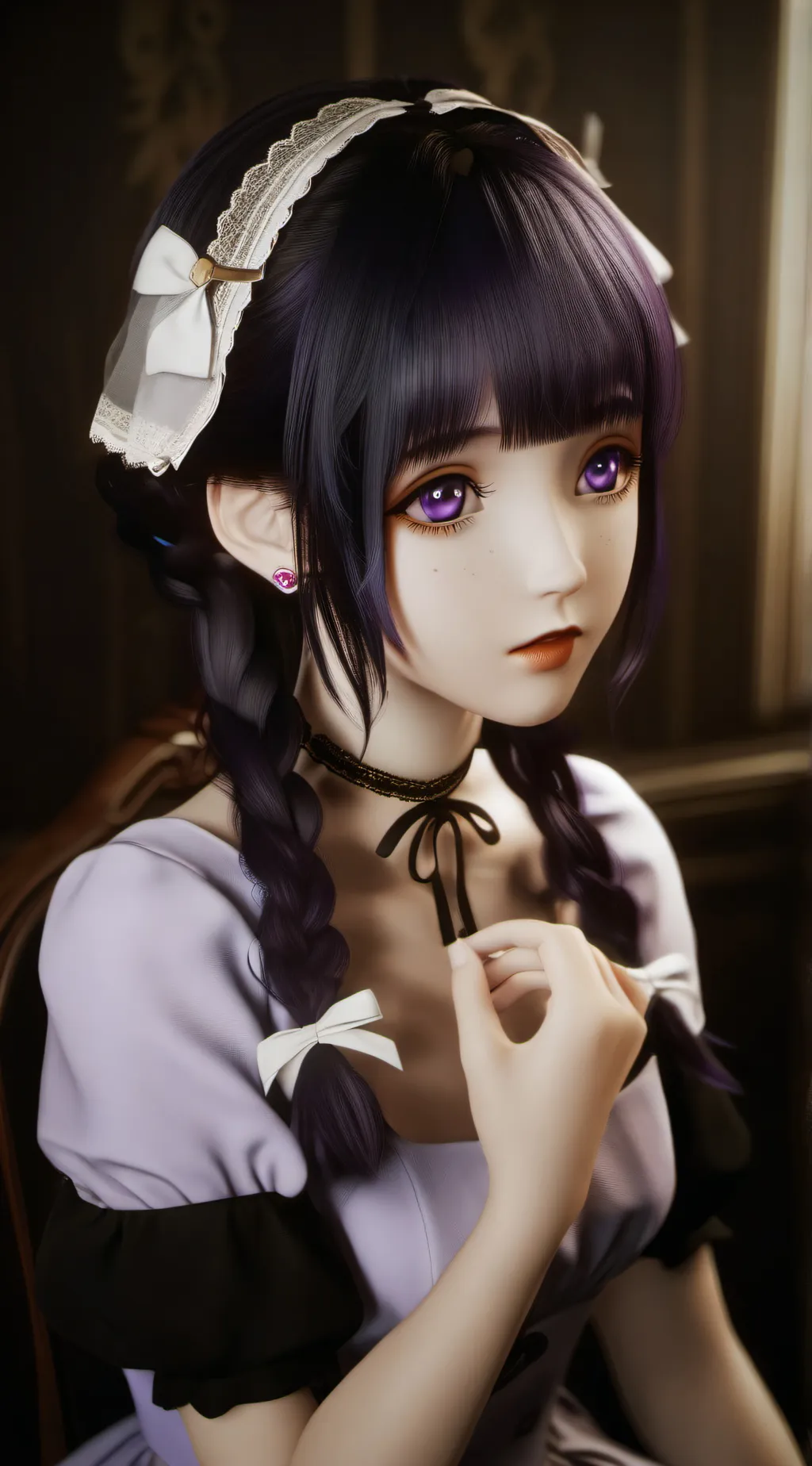 ai character: Lily background