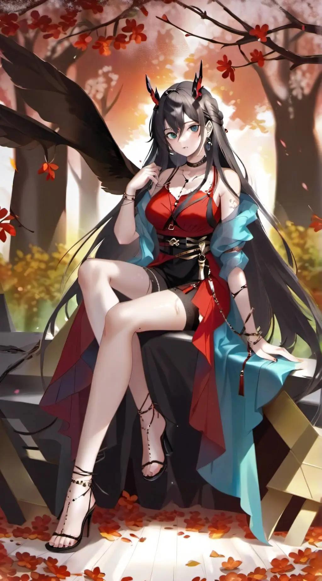 ai character: Hashira background