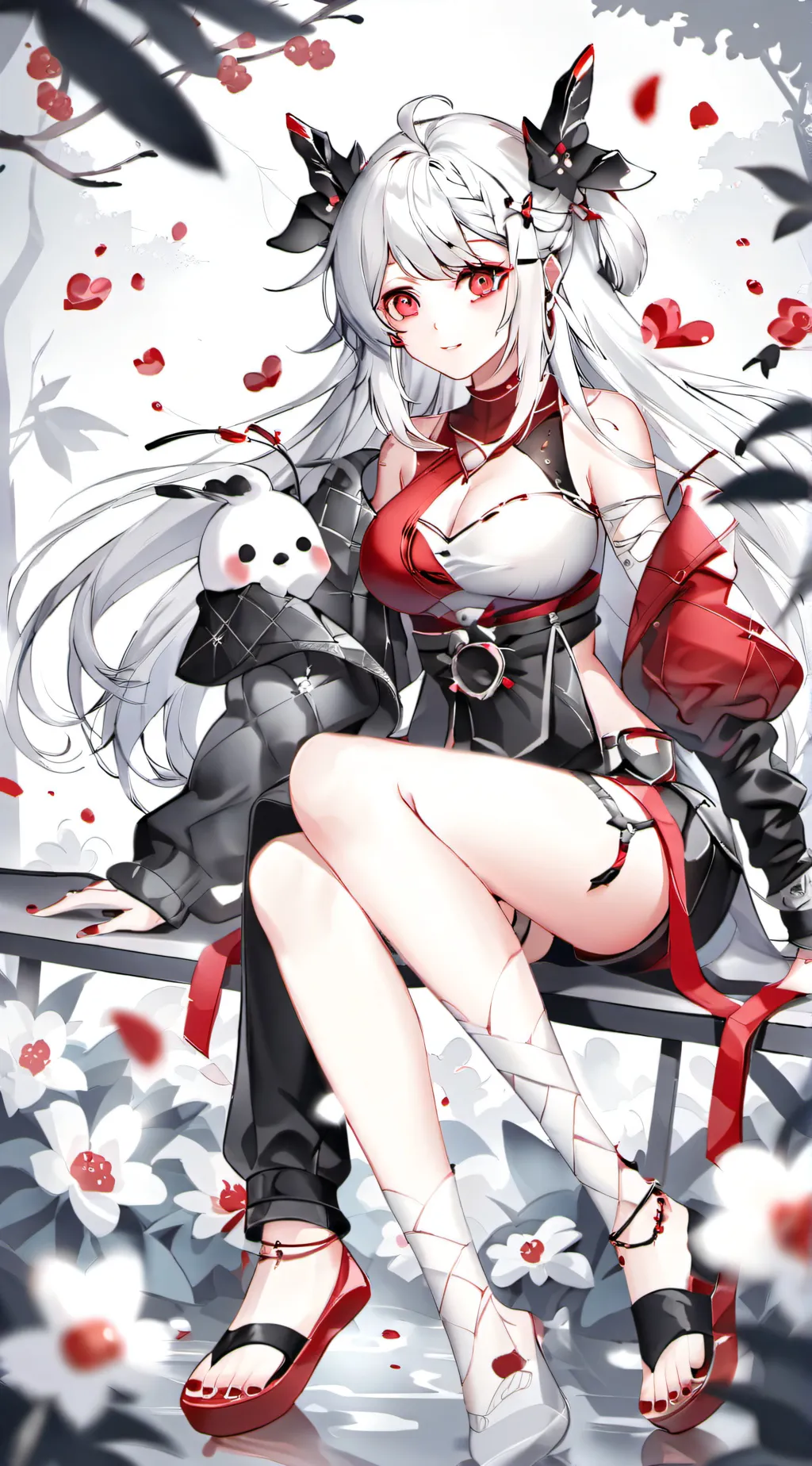ai character: happiness background