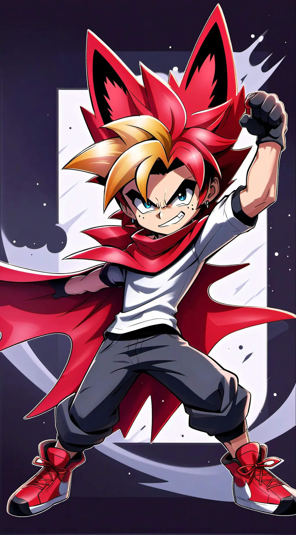 ai character: k.c background