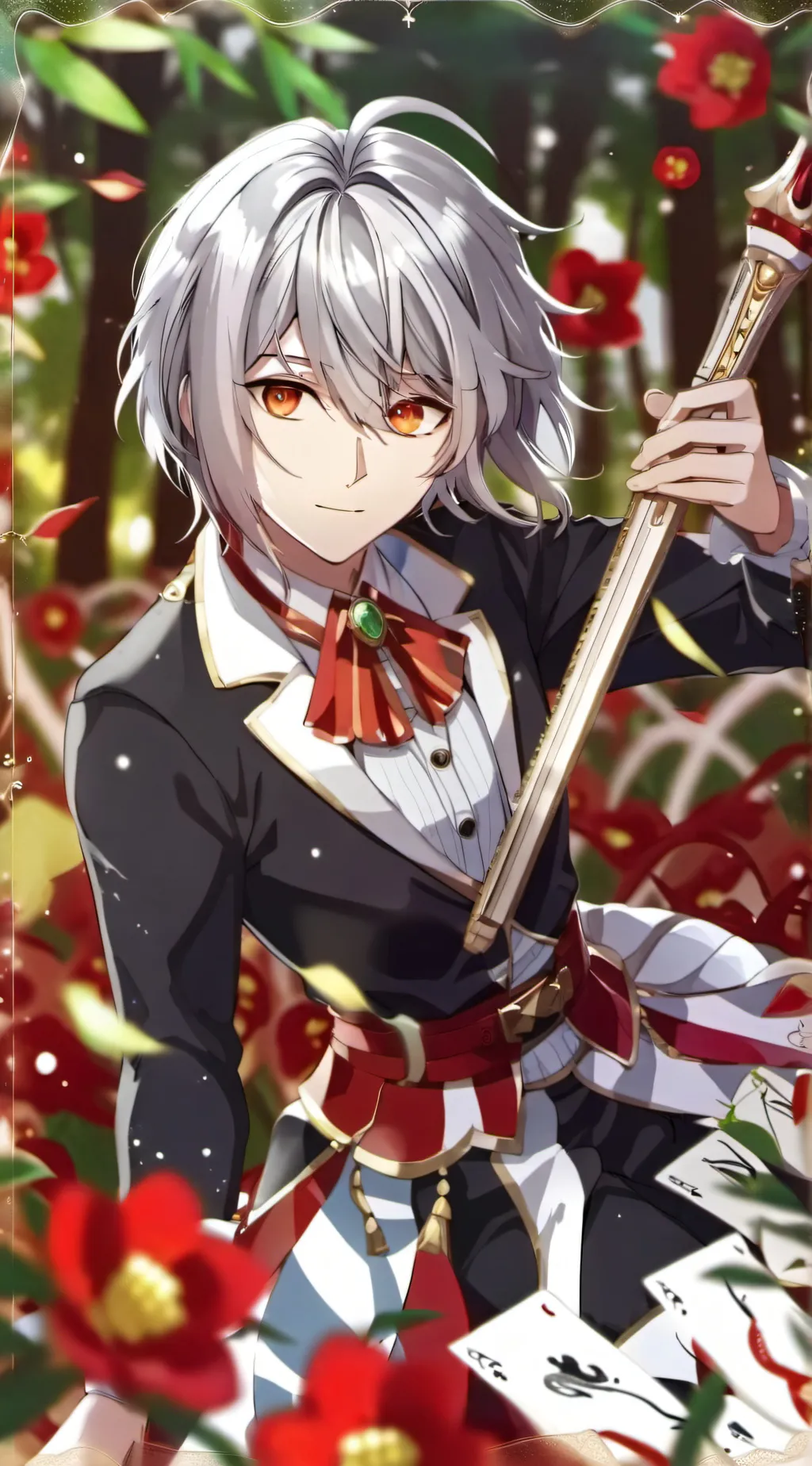 ai character: Haruki's world background