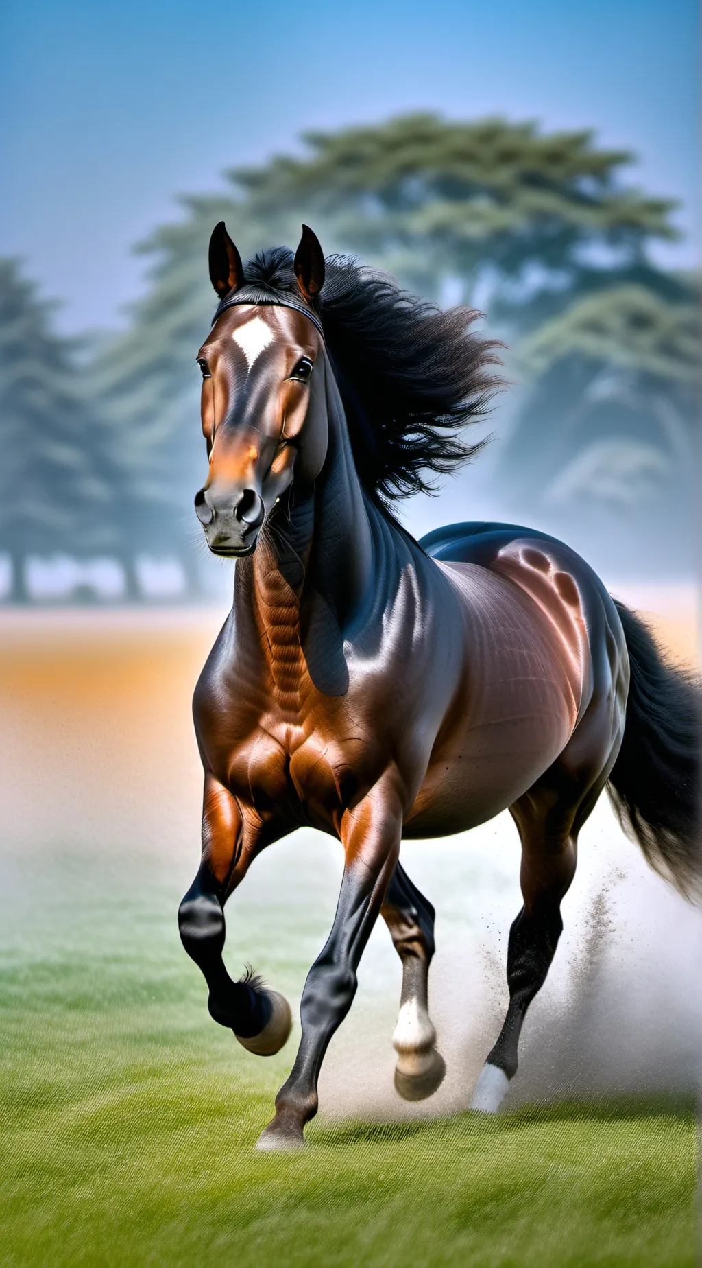 ai character: Wild Horse(Cody) background
