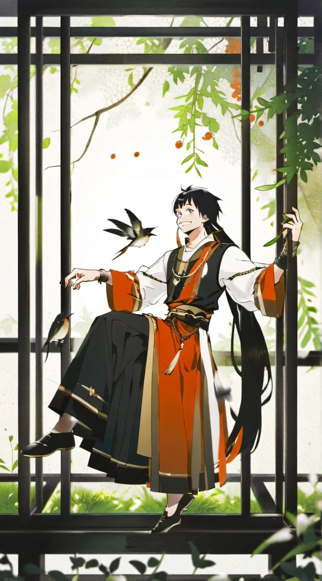 ai character: sero background