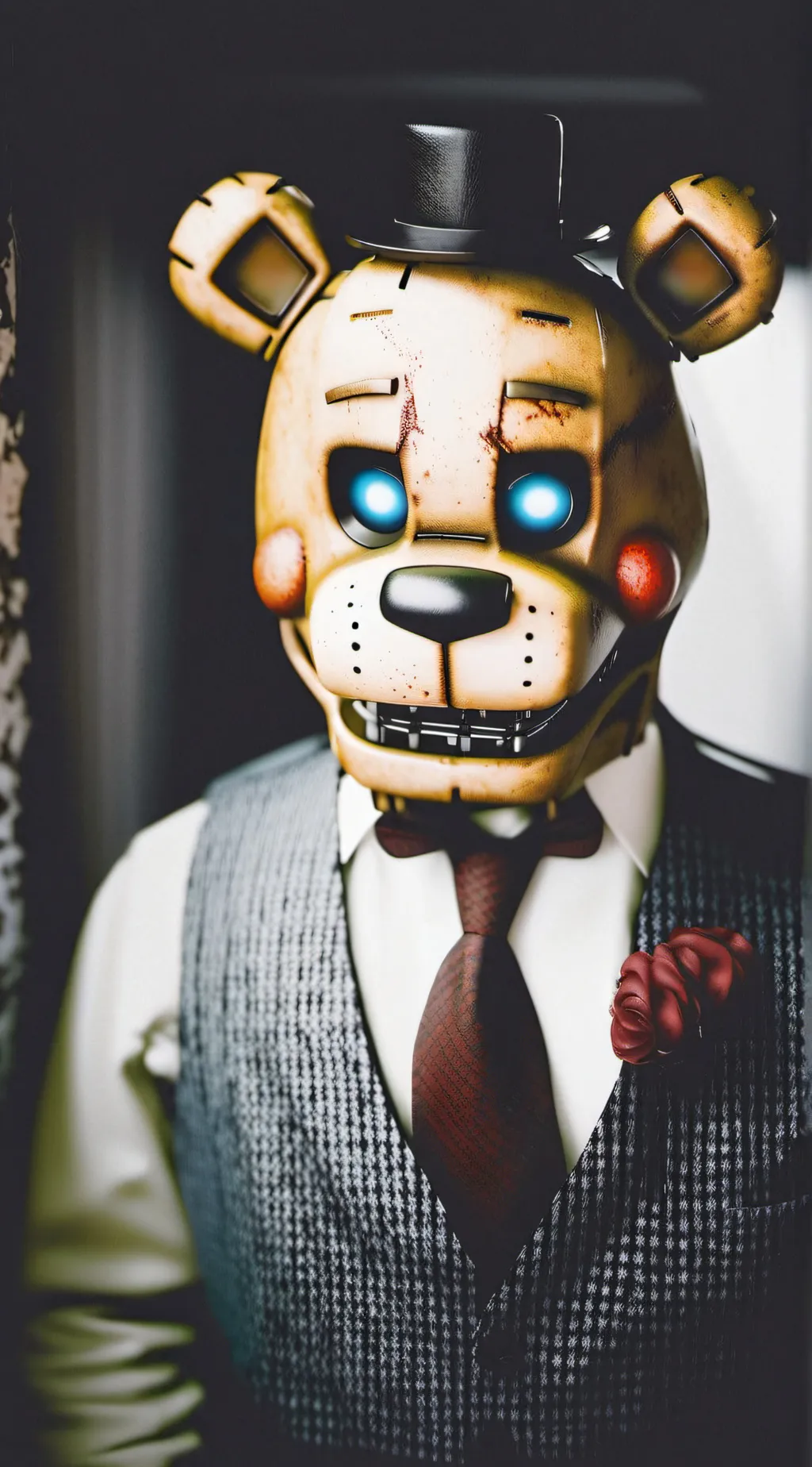 ai character: FNAF  background