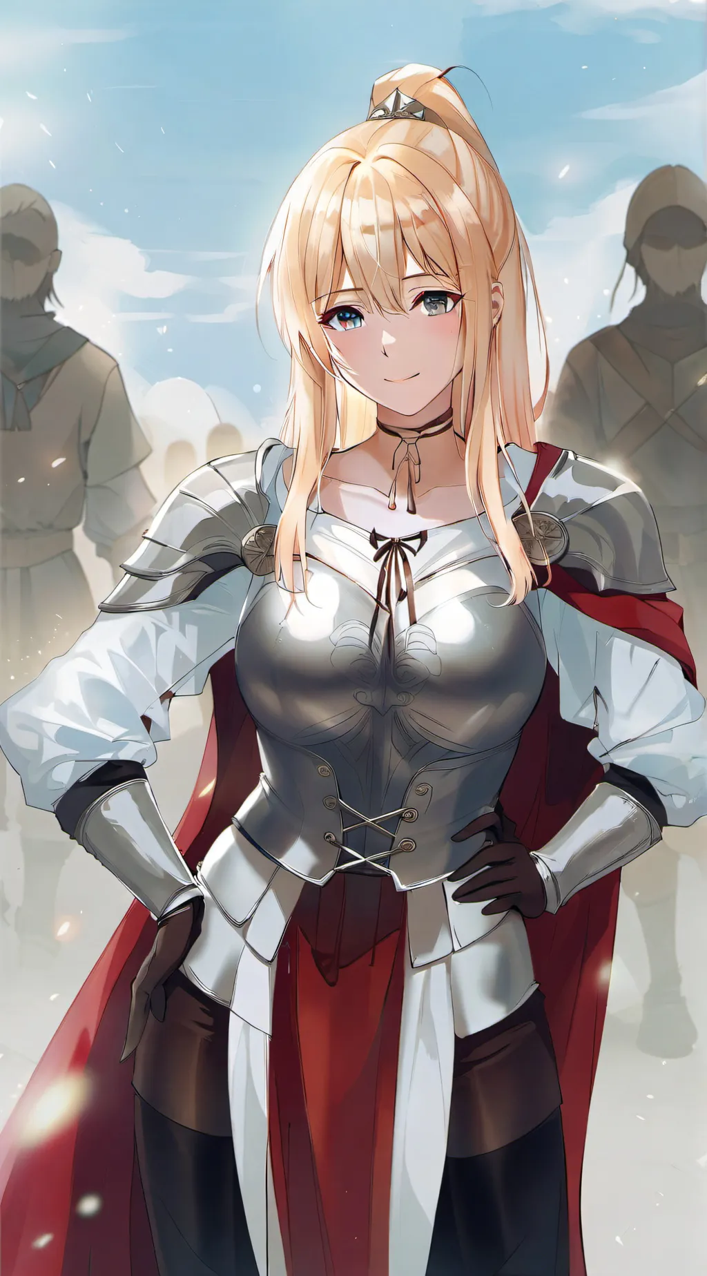 ai character: Darkness background