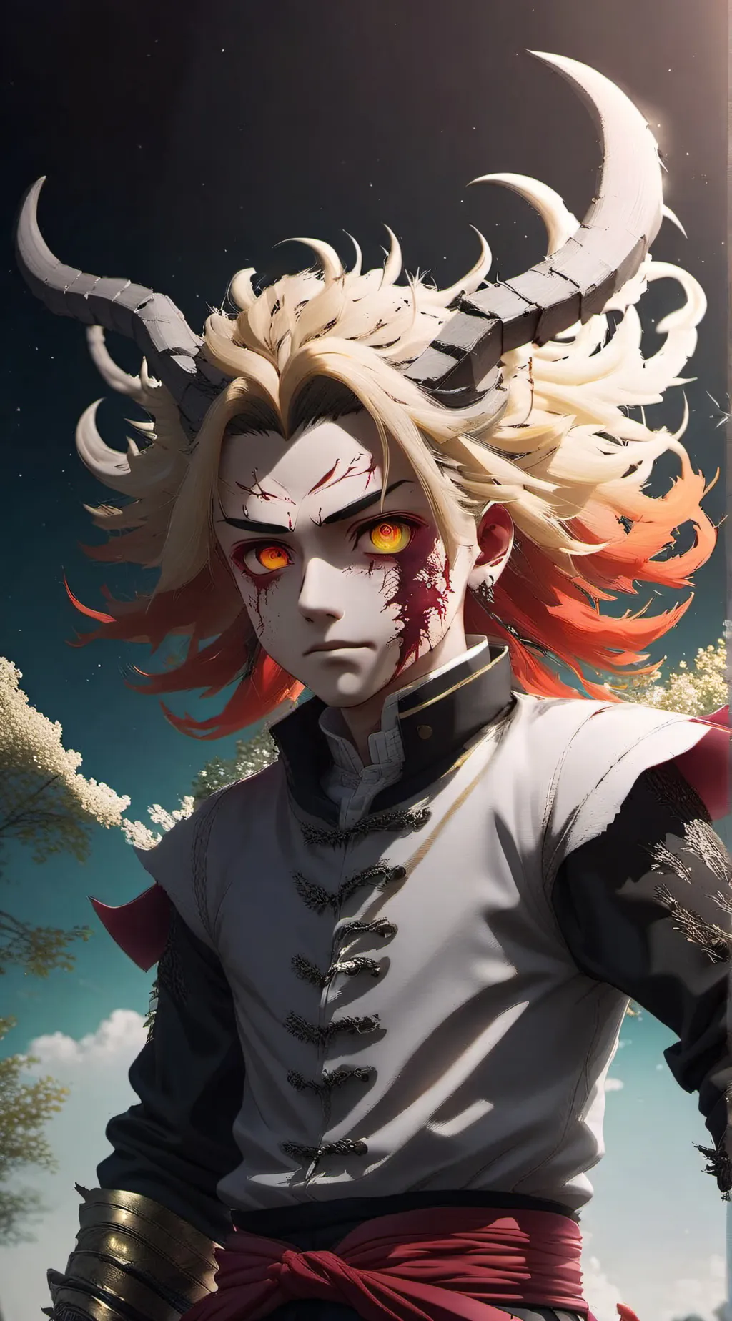 ai character: douma background