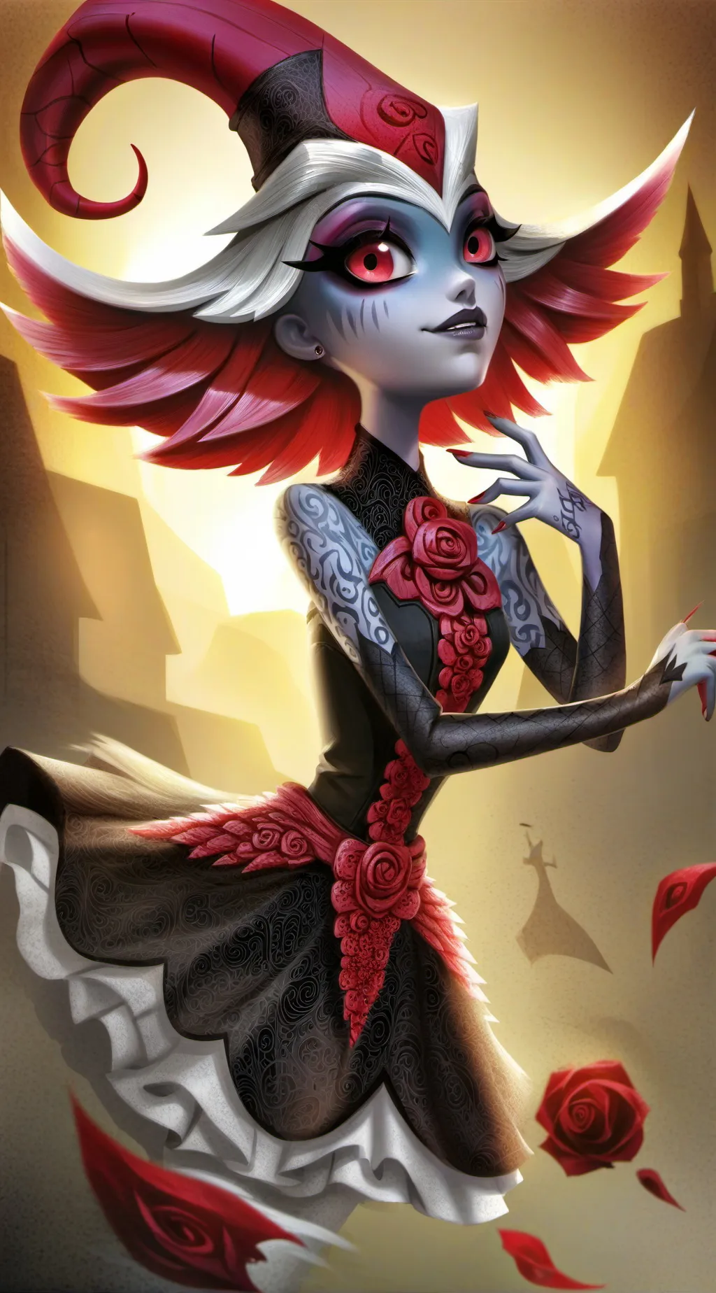 ai character: vaggie background