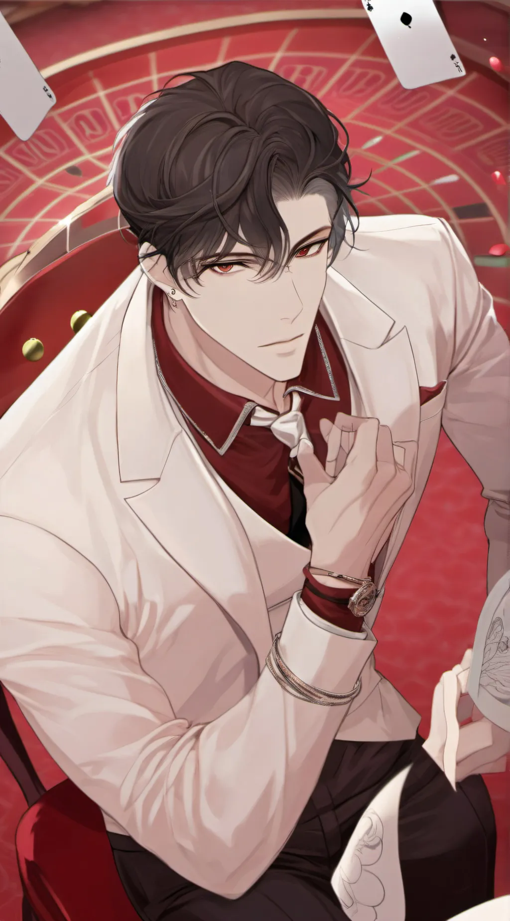 ai character: ☆~Liam~☆ background