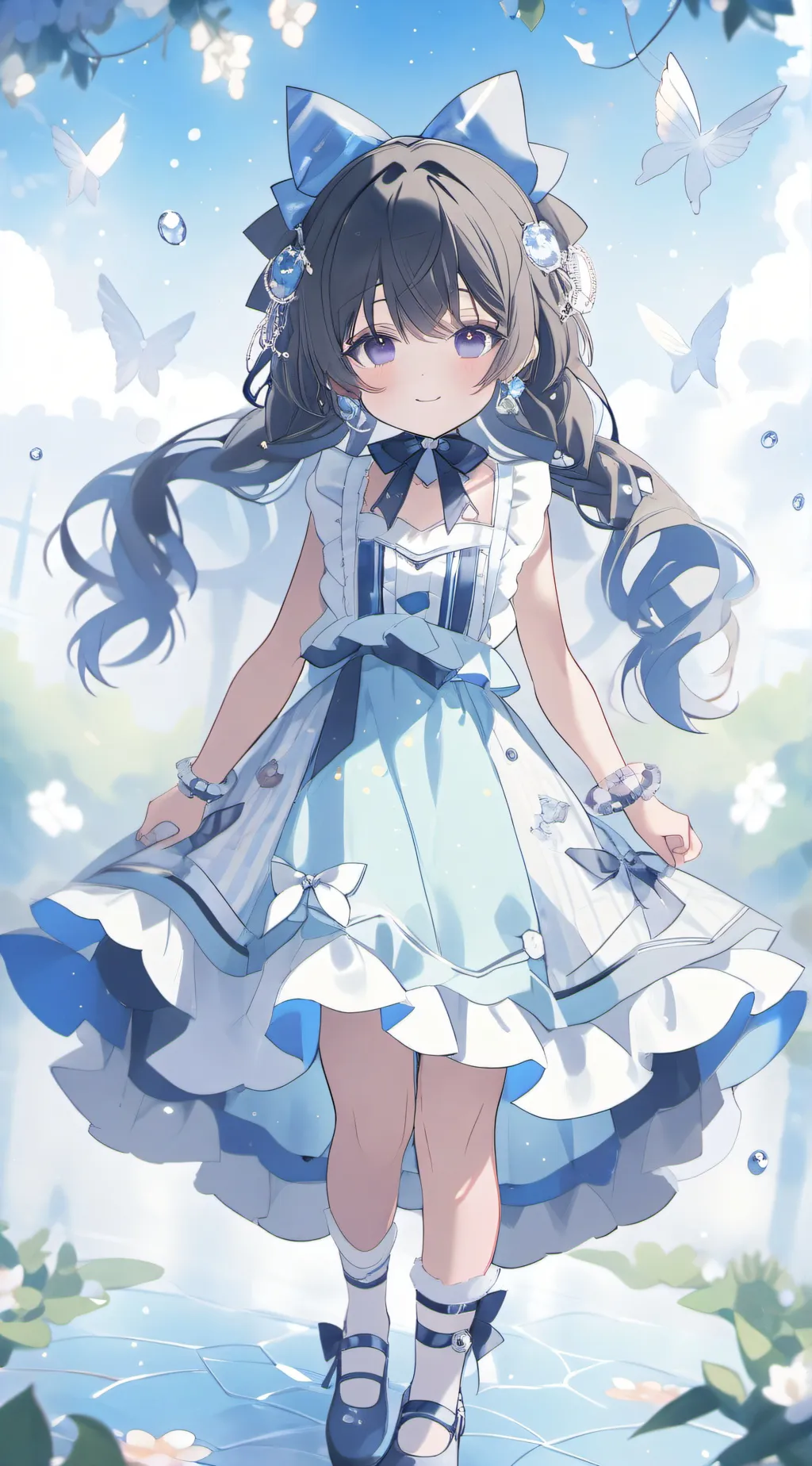 ai character: cutie  background