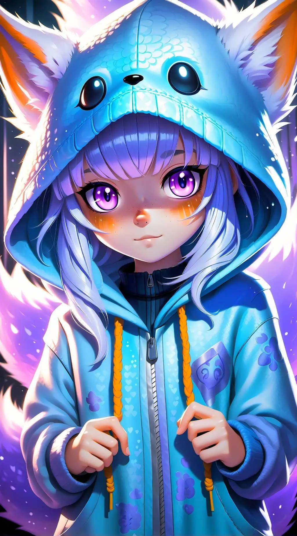 ai character: Cry background