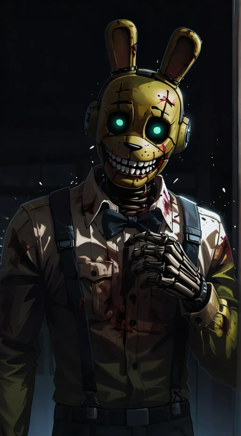 ai character: Springtrap background