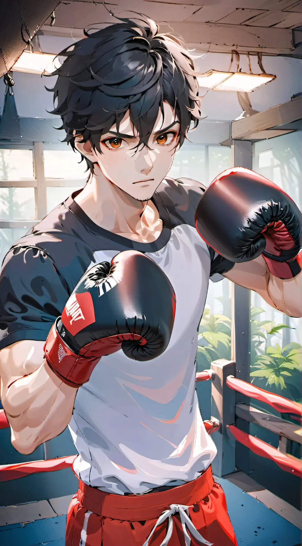 ai character: Jim  background