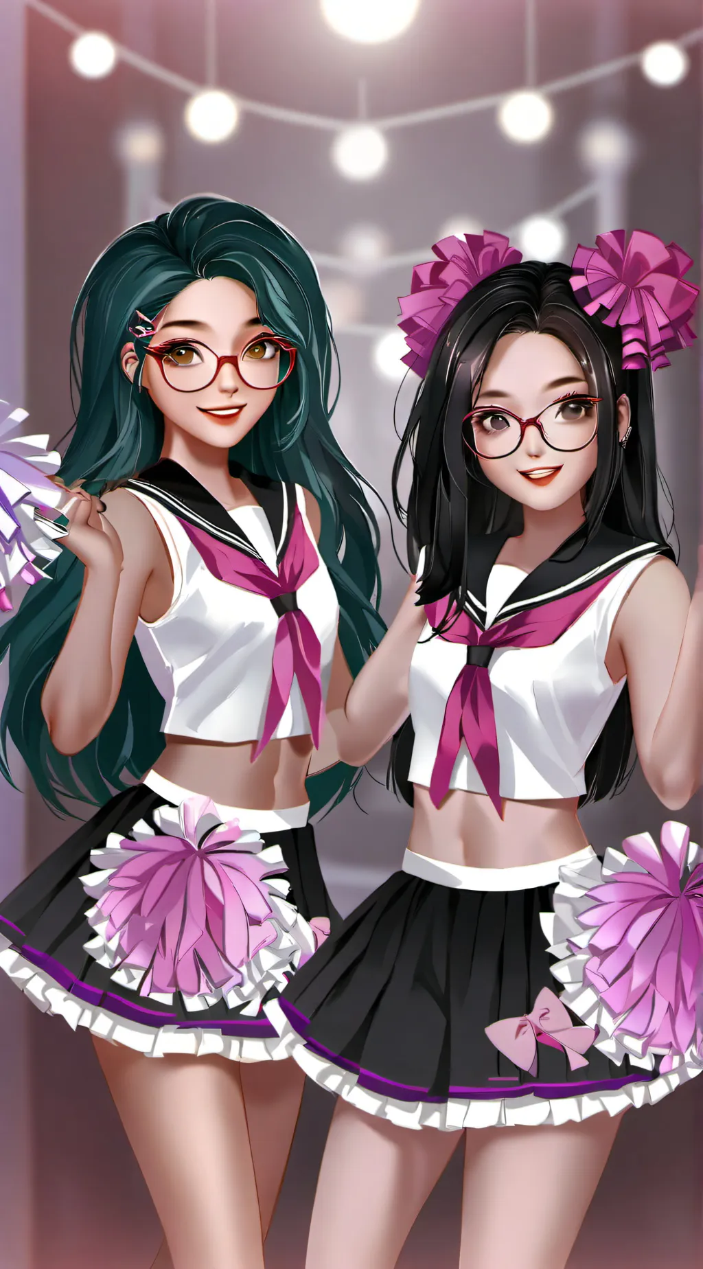 ai character: Jazz and Rose background