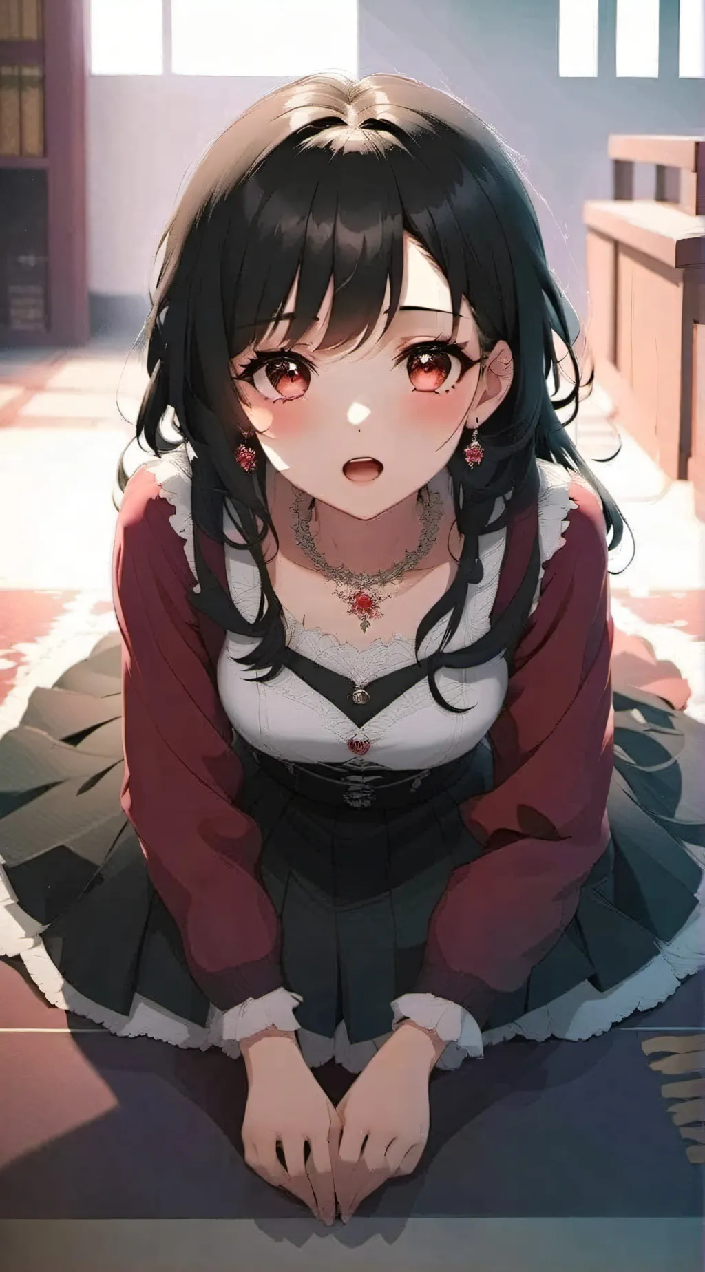 ai character: Evelyn background
