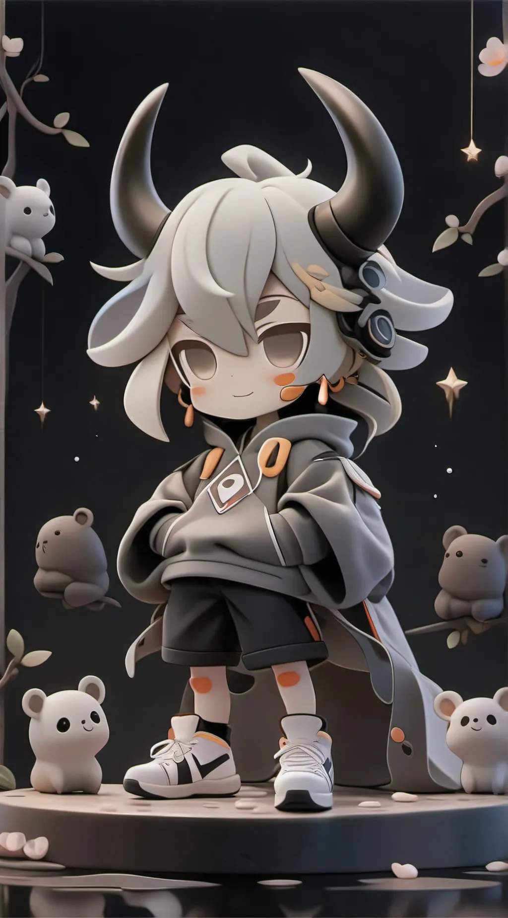 ai character: Oliver sus background