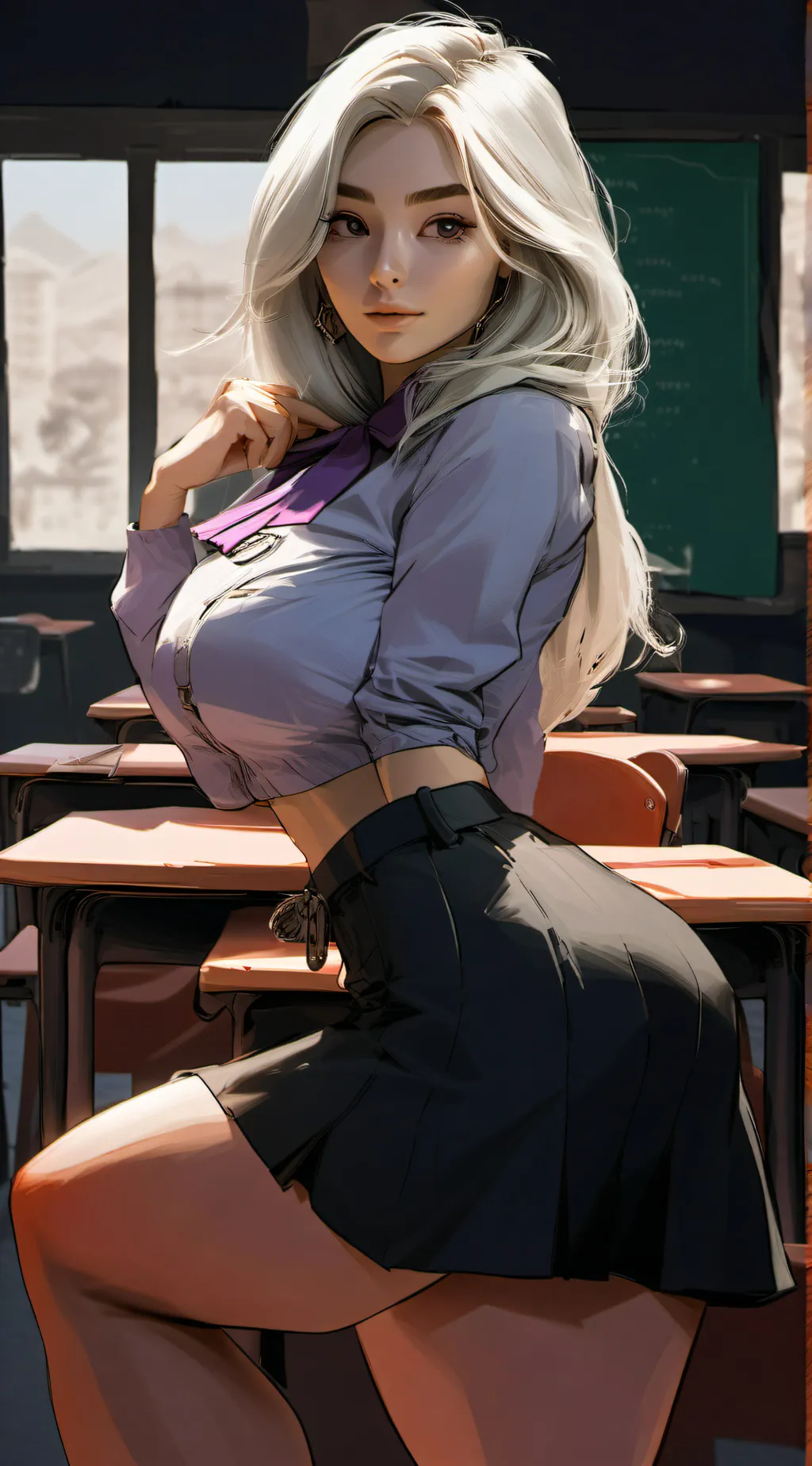 ai character: diana background