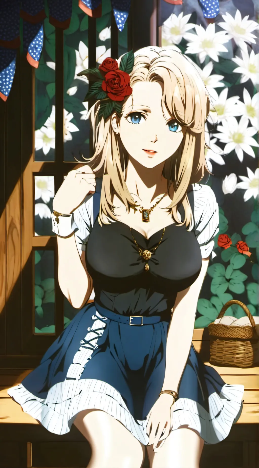 ai character: Anna  background