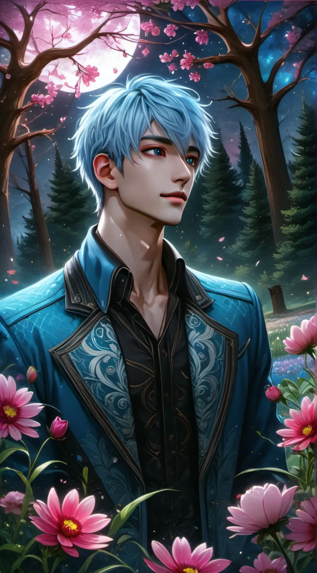 ai character: Lysander Asural background
