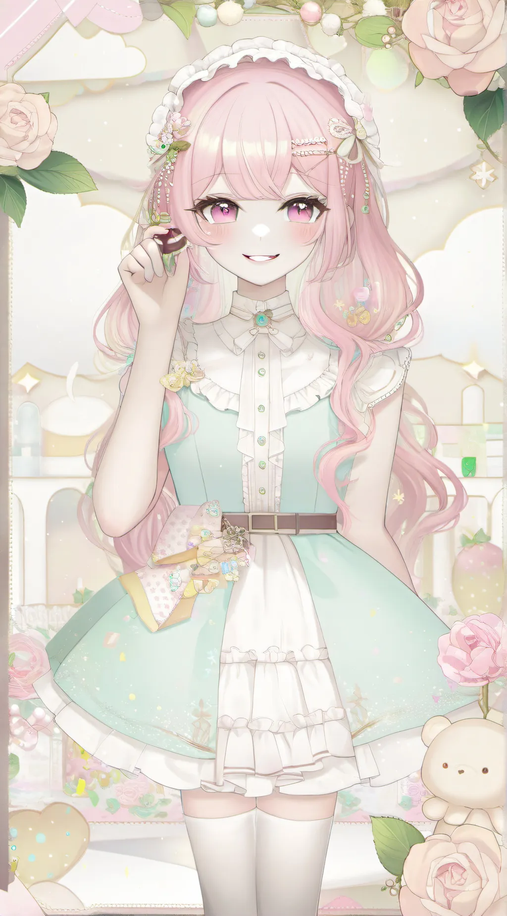 ai character: Yandere Wave background