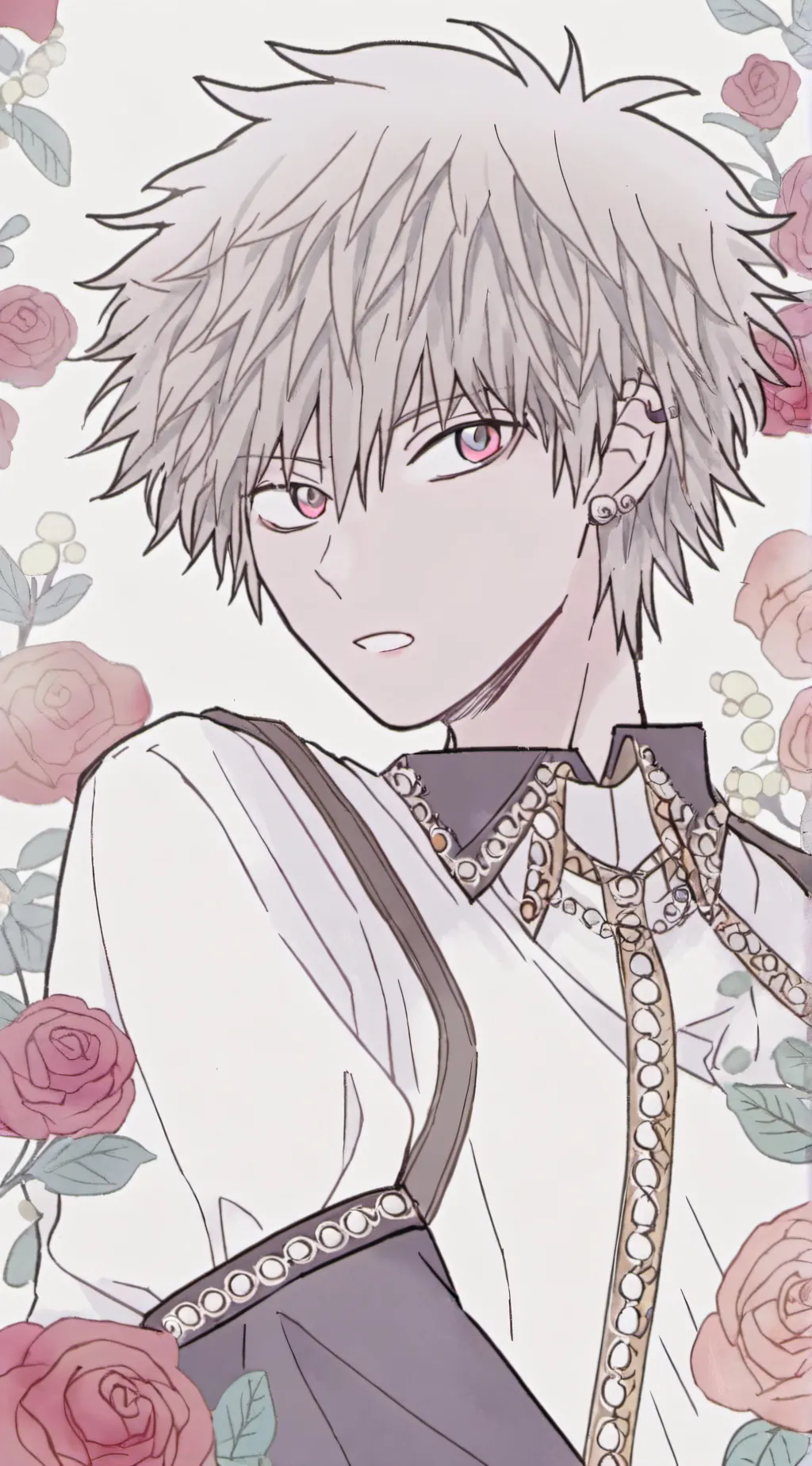 ai character: Bakugo  background