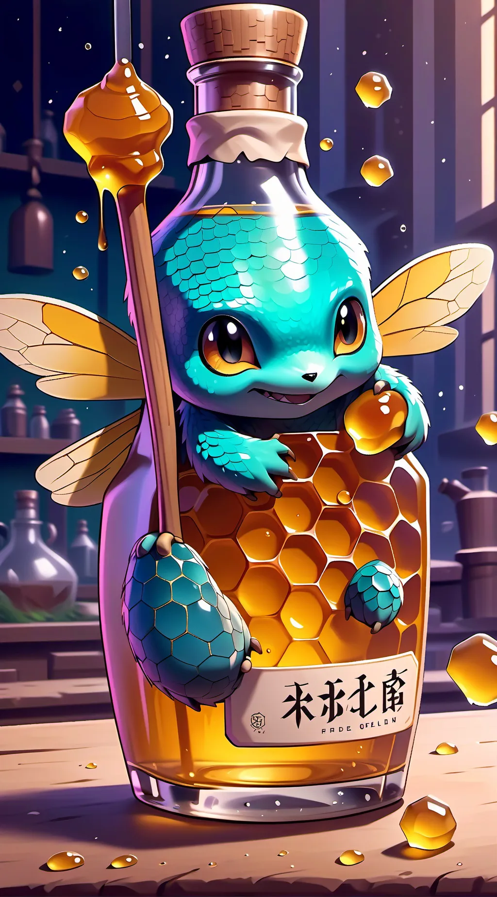ai character: break background