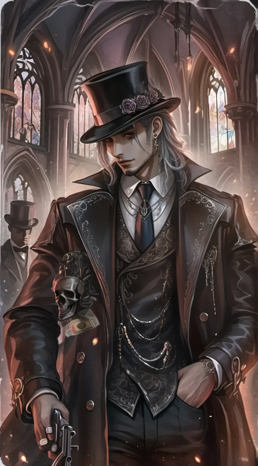 ai character: Mad-A background