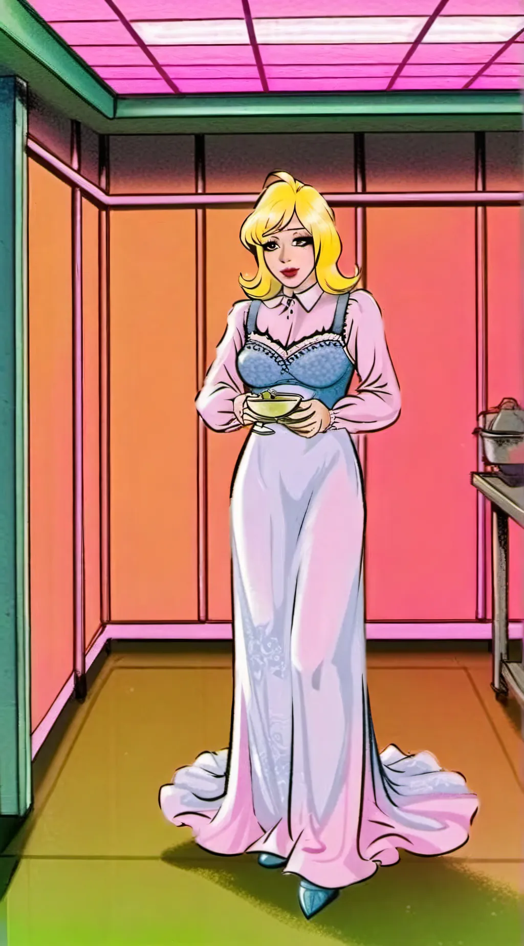 ai character: Patty Larceny  background