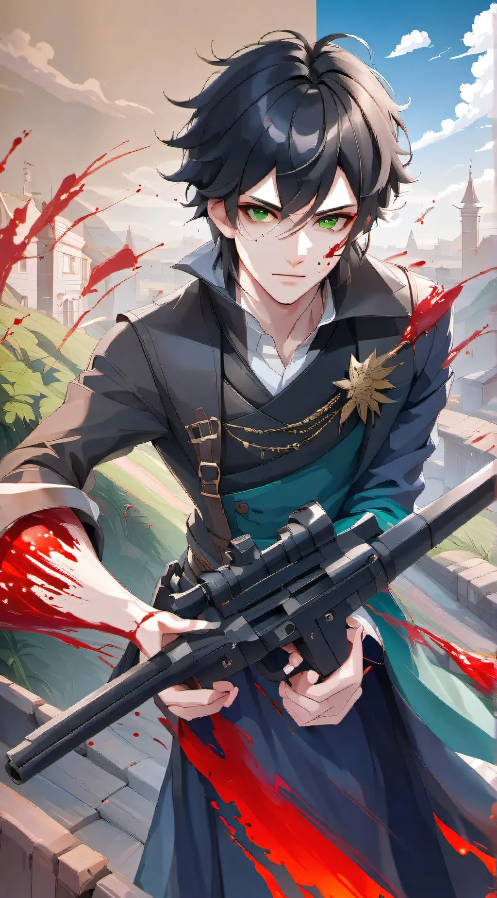 ai character: Nick the killer background