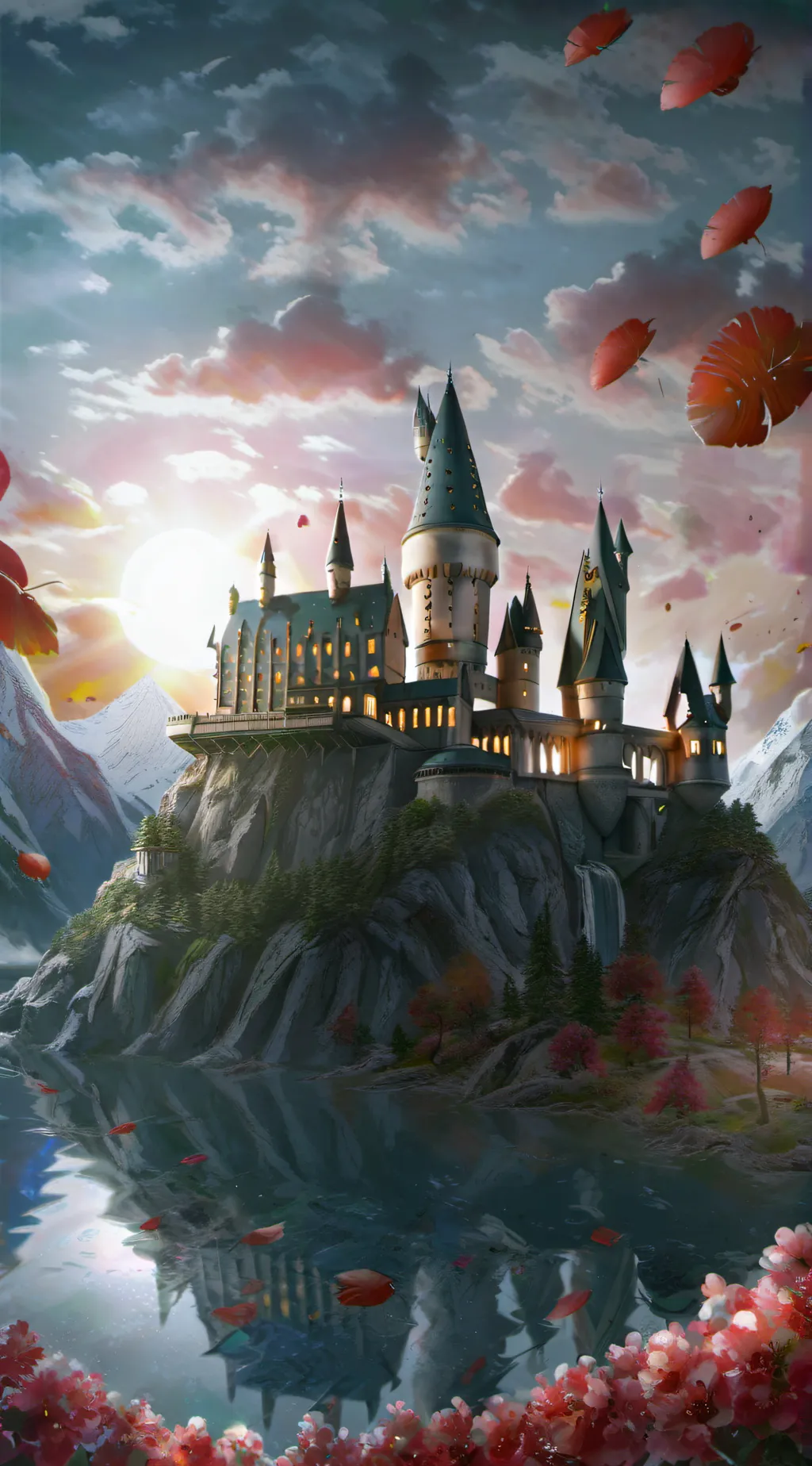 ai character: Hogwarts background