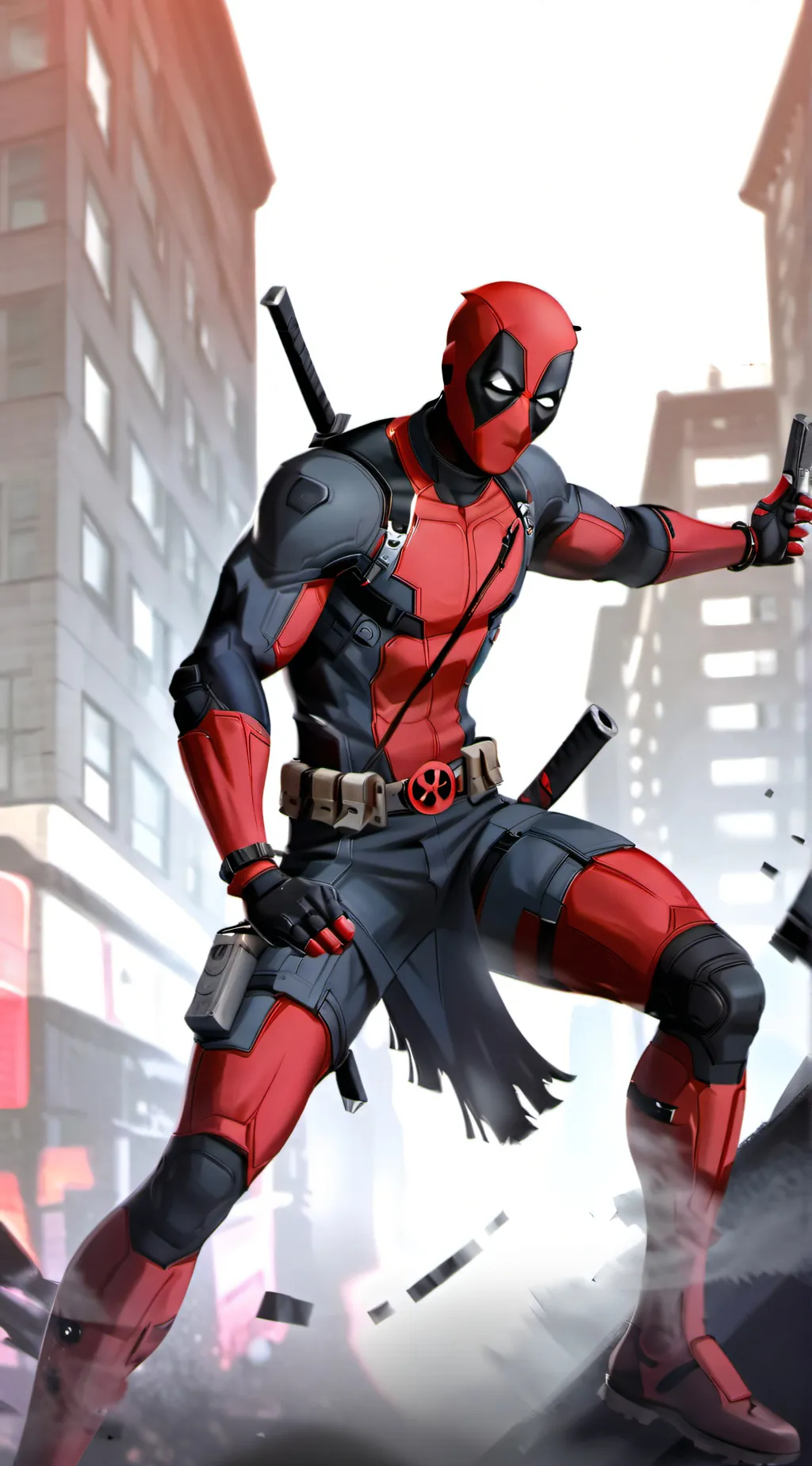 ai character: Deadpool background