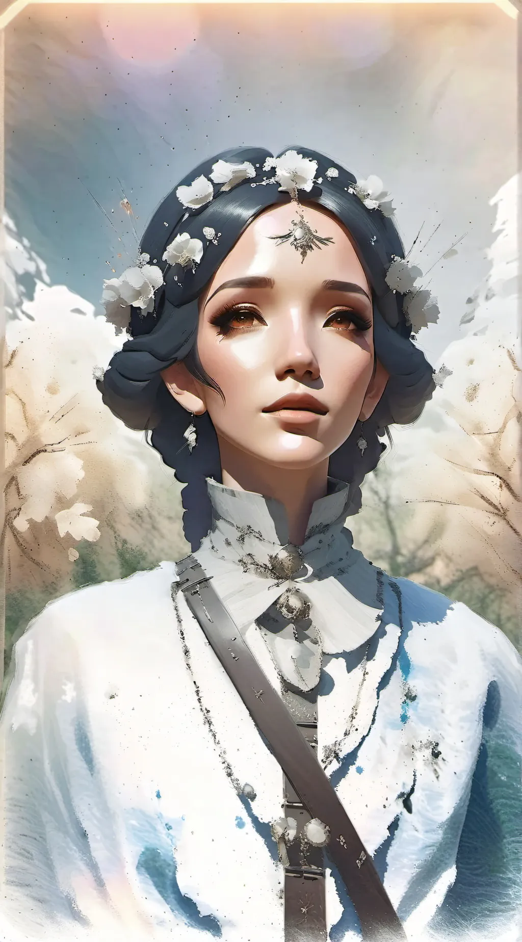 ai character: fame high background