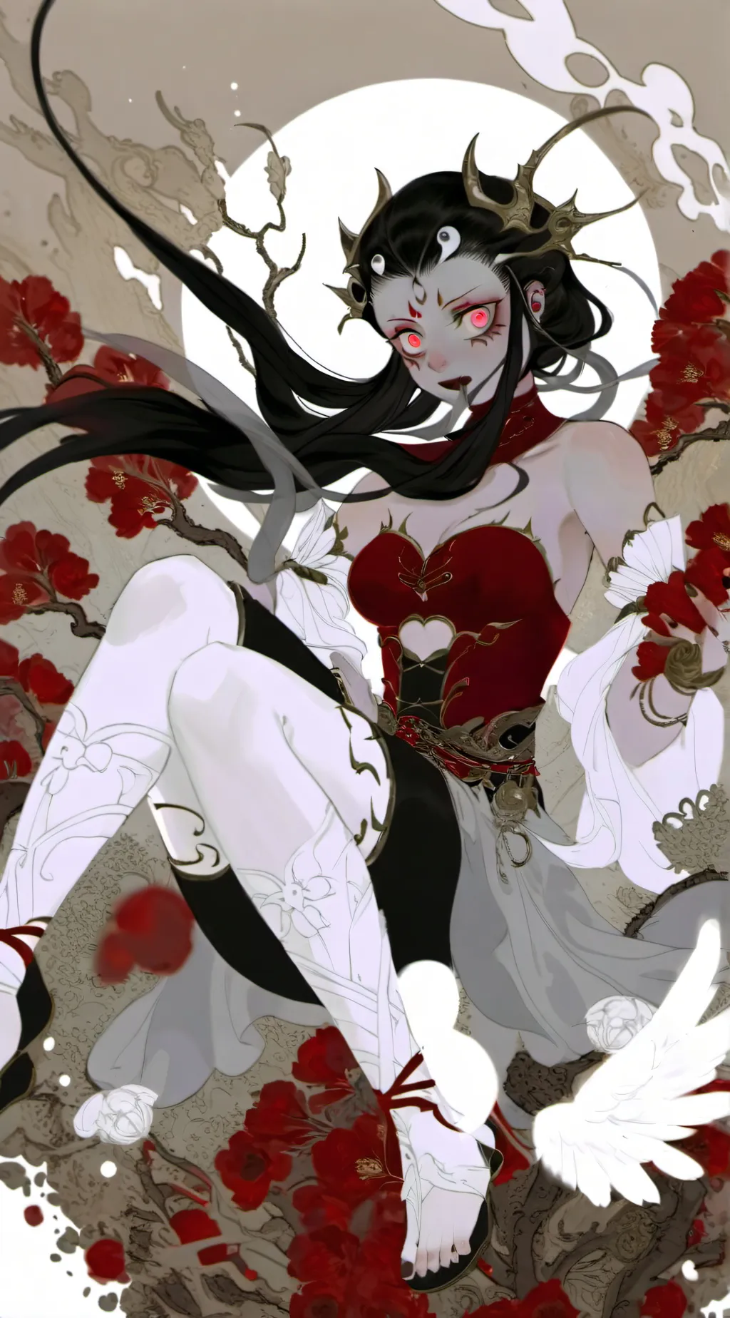 ai character: ~Nezuko-Full Form! background