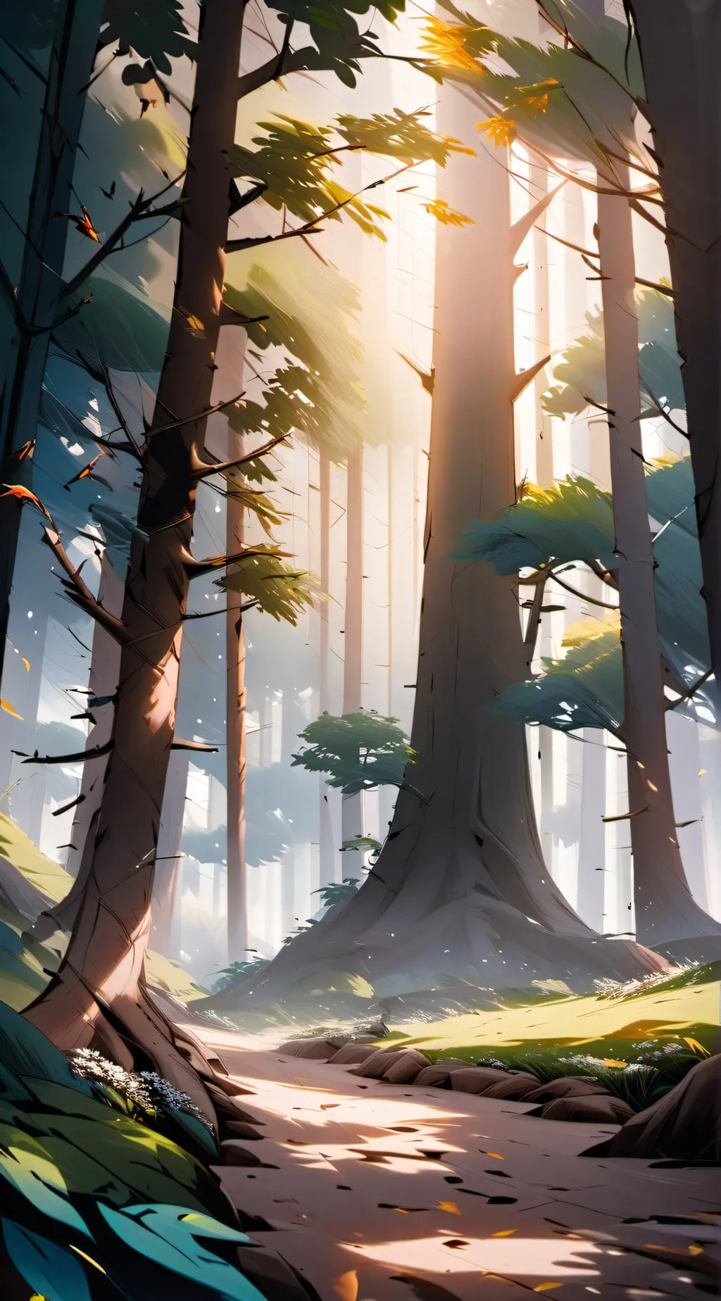 ai character: Aria background