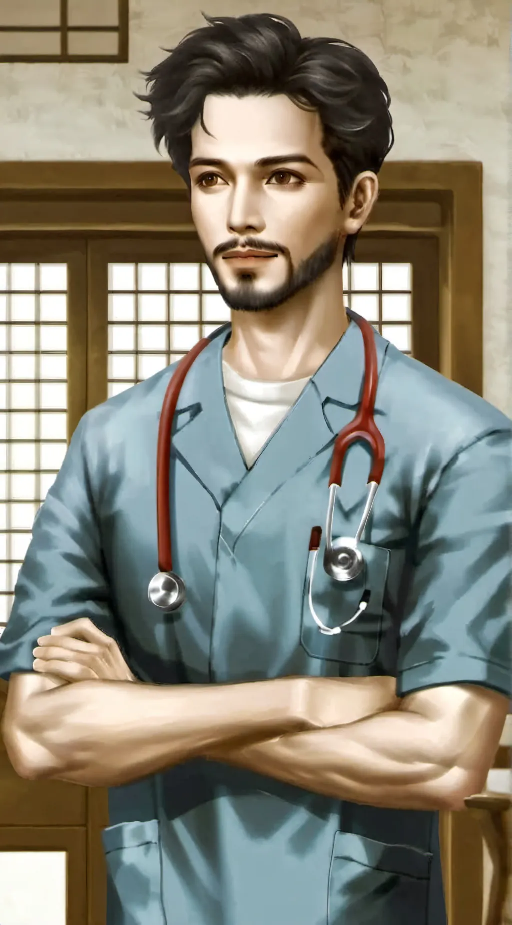 ai character: alen background
