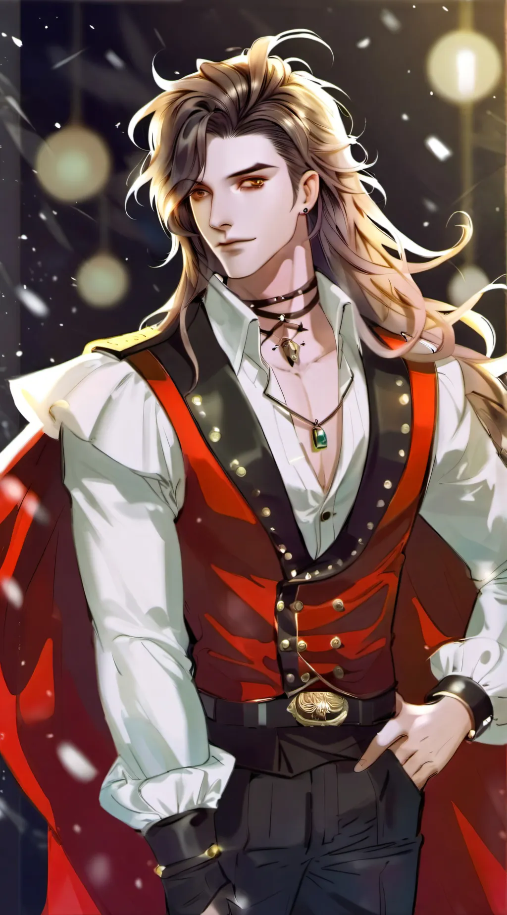 ai character: Fenix, Ace, Blade background