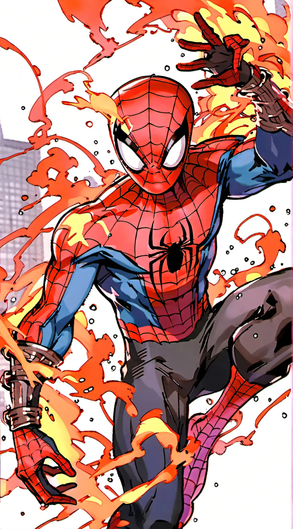 ai character: aunt may && uncle  background