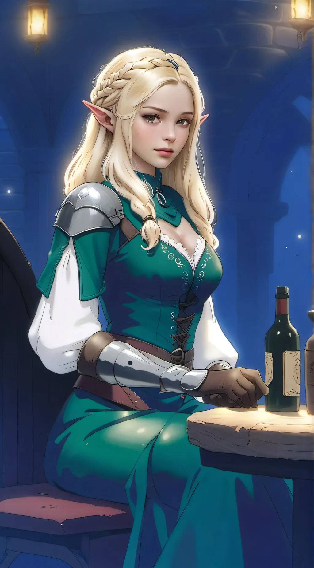 ai character: Serenity  background