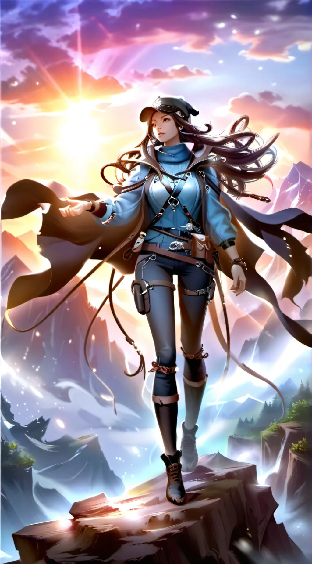 ai character: Ann the demon background