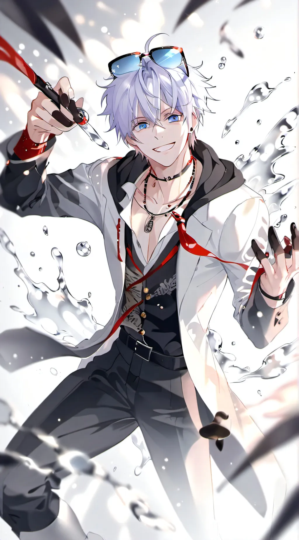 ai character: Satoru Gojo  background