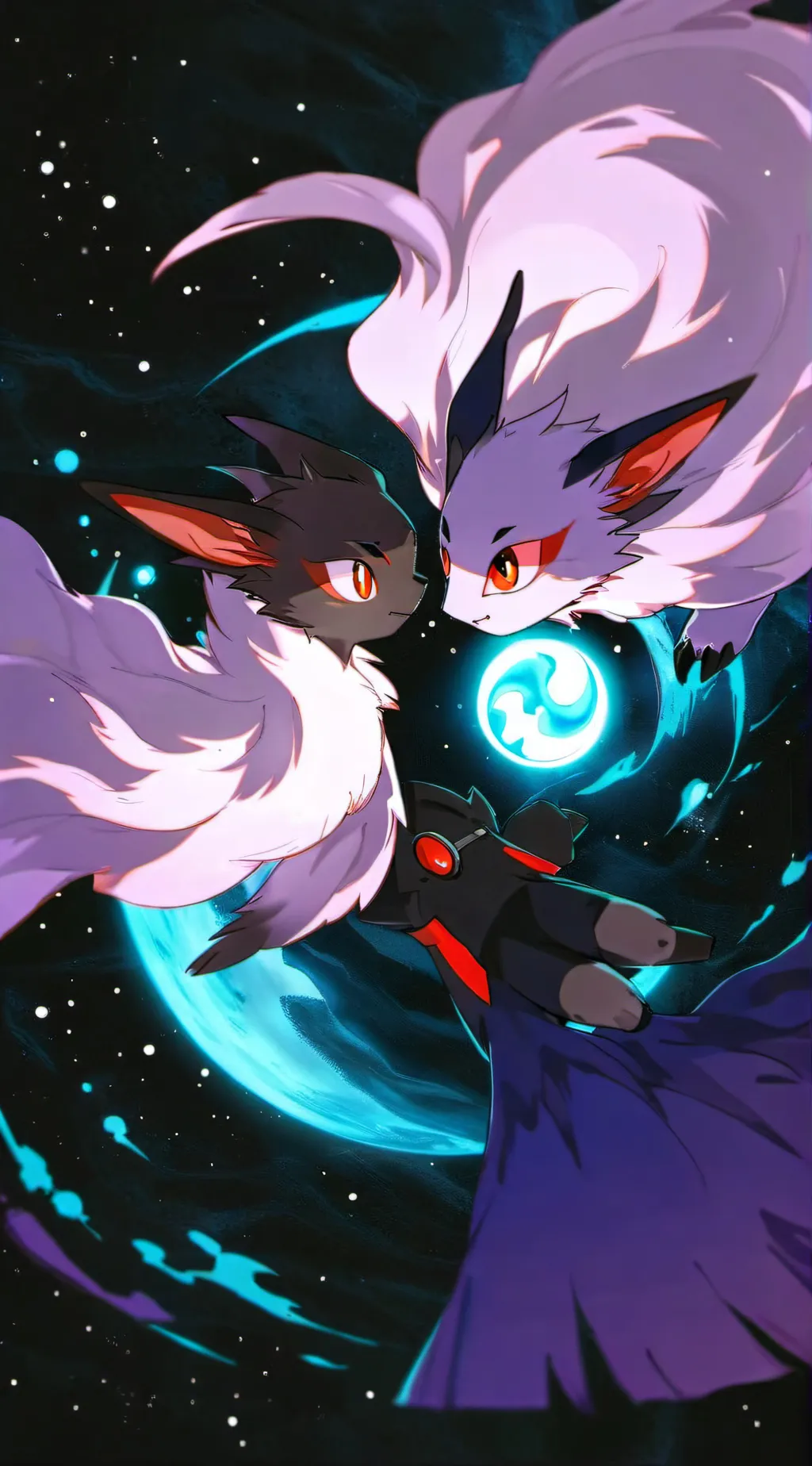 ai character: Rising impact background
