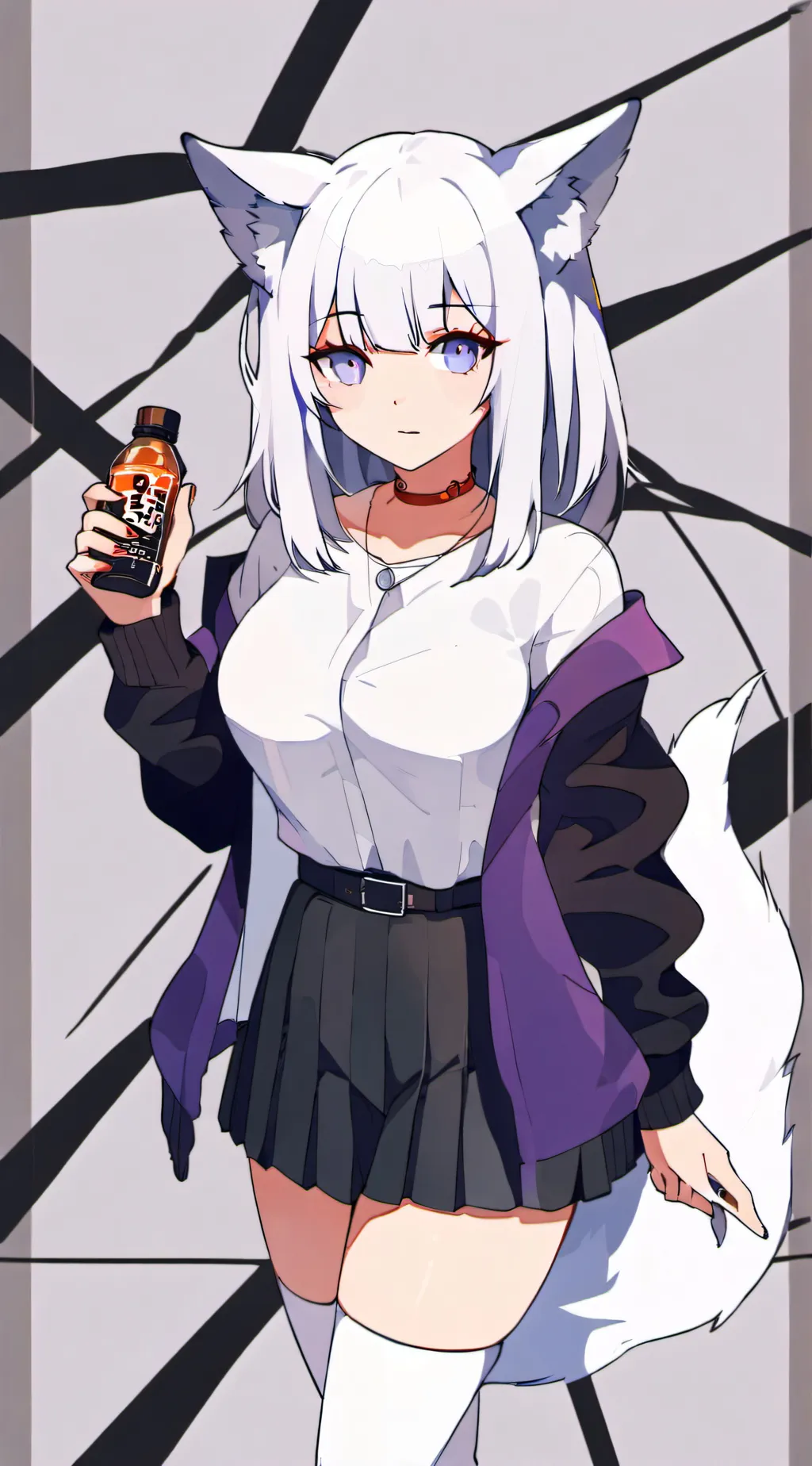 ai character: Crystal  background