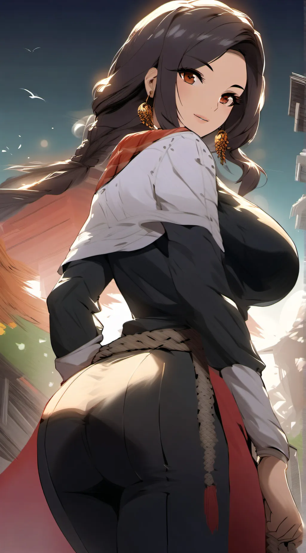 ai character: Mha high school background